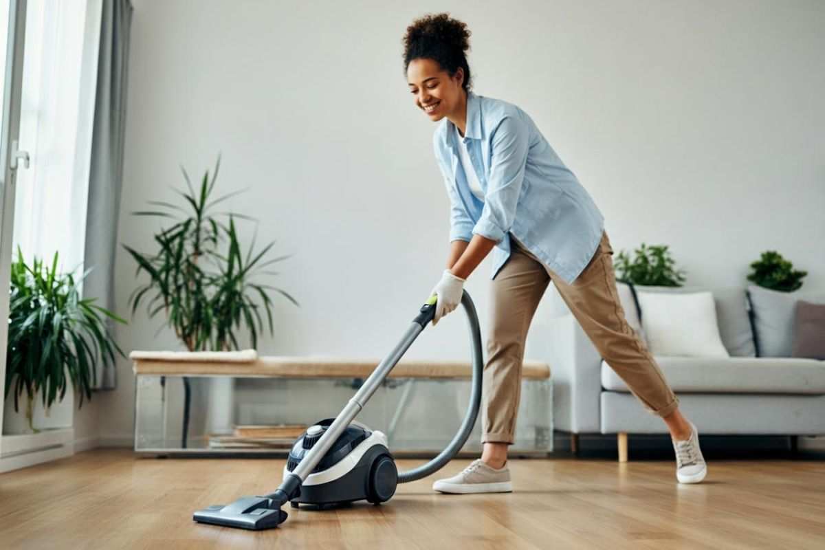 trucco aspirapolvere pulizia