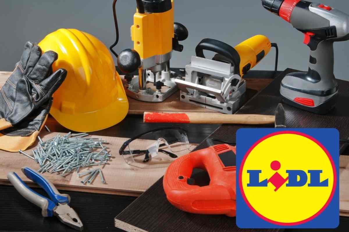 Set da lavoro Lidl in offerta