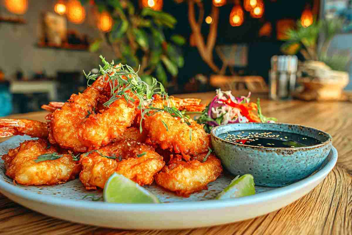 gamberi pistacchi spiedini ricetta