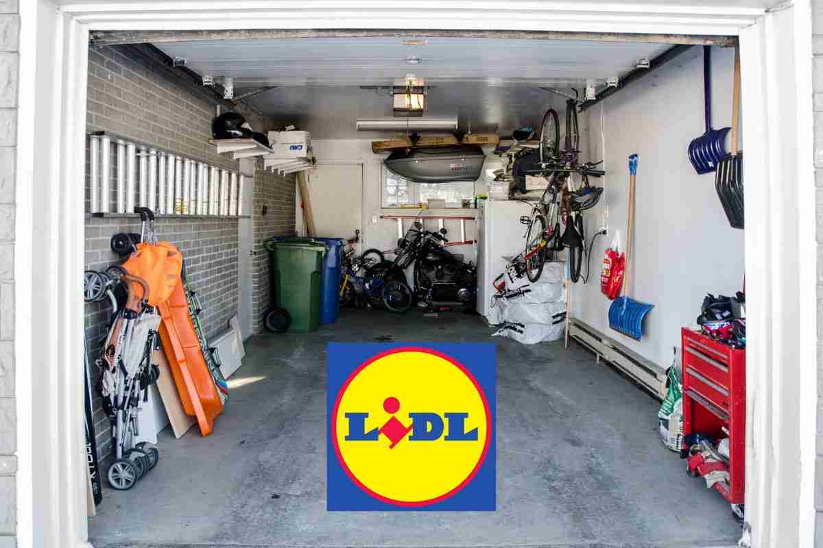 garage ordine attrezzi lidl