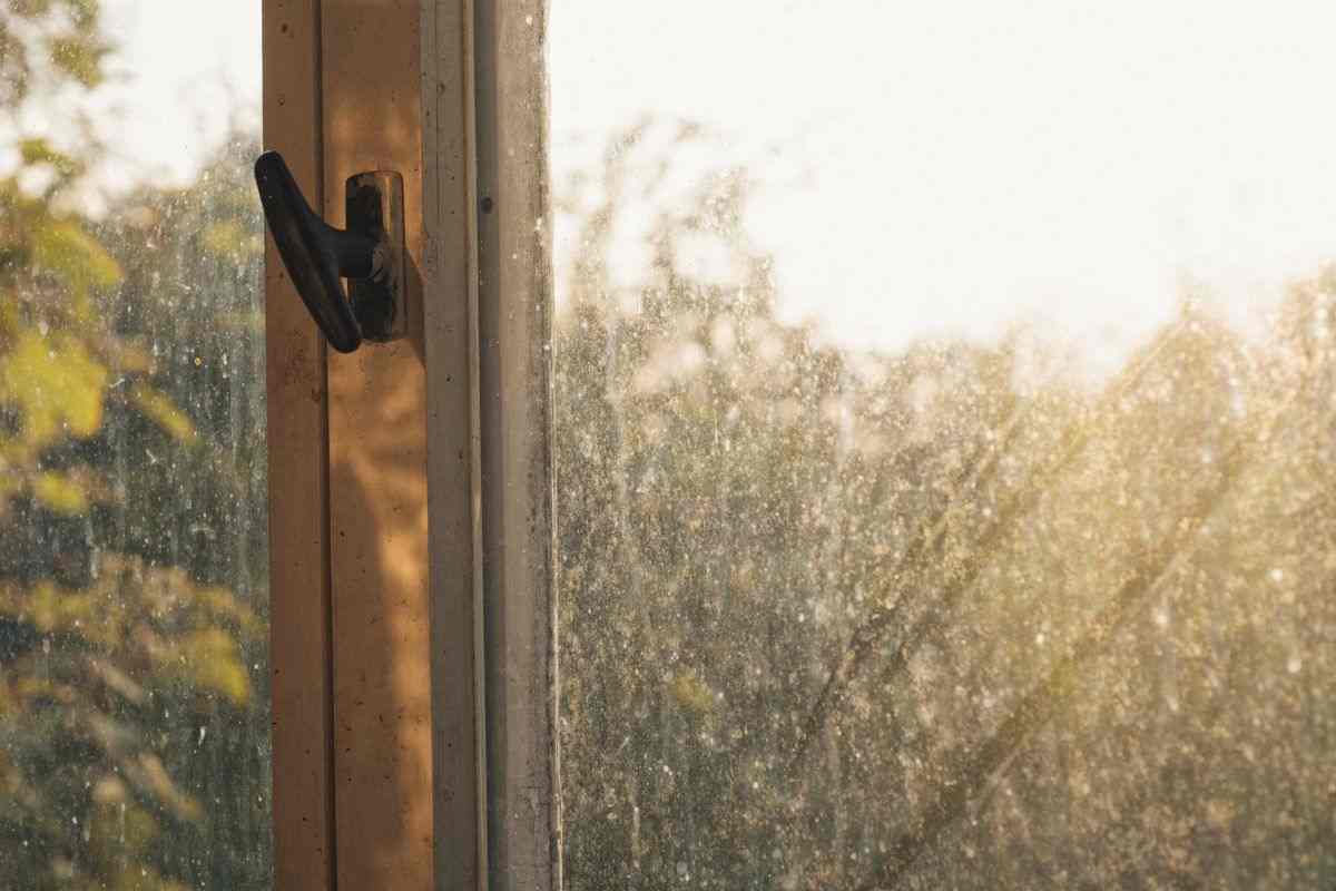 amido di mais rimedio contro gli aloni sui vetri