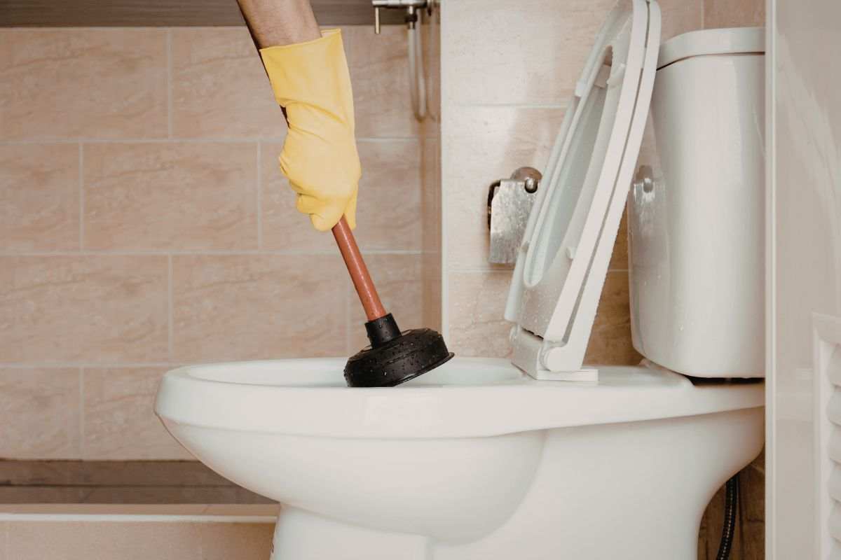 WC intasato, soluzione fai da te