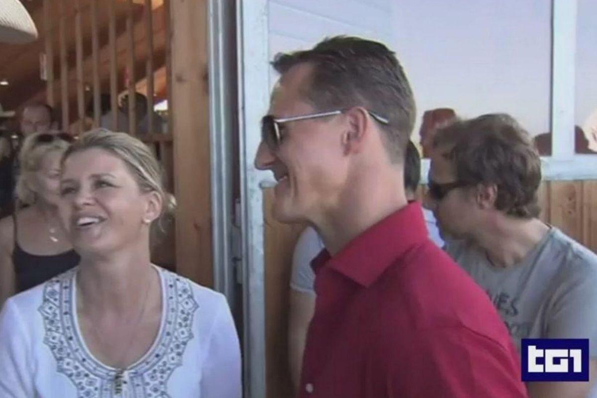 Corinna e Michael Schumacher